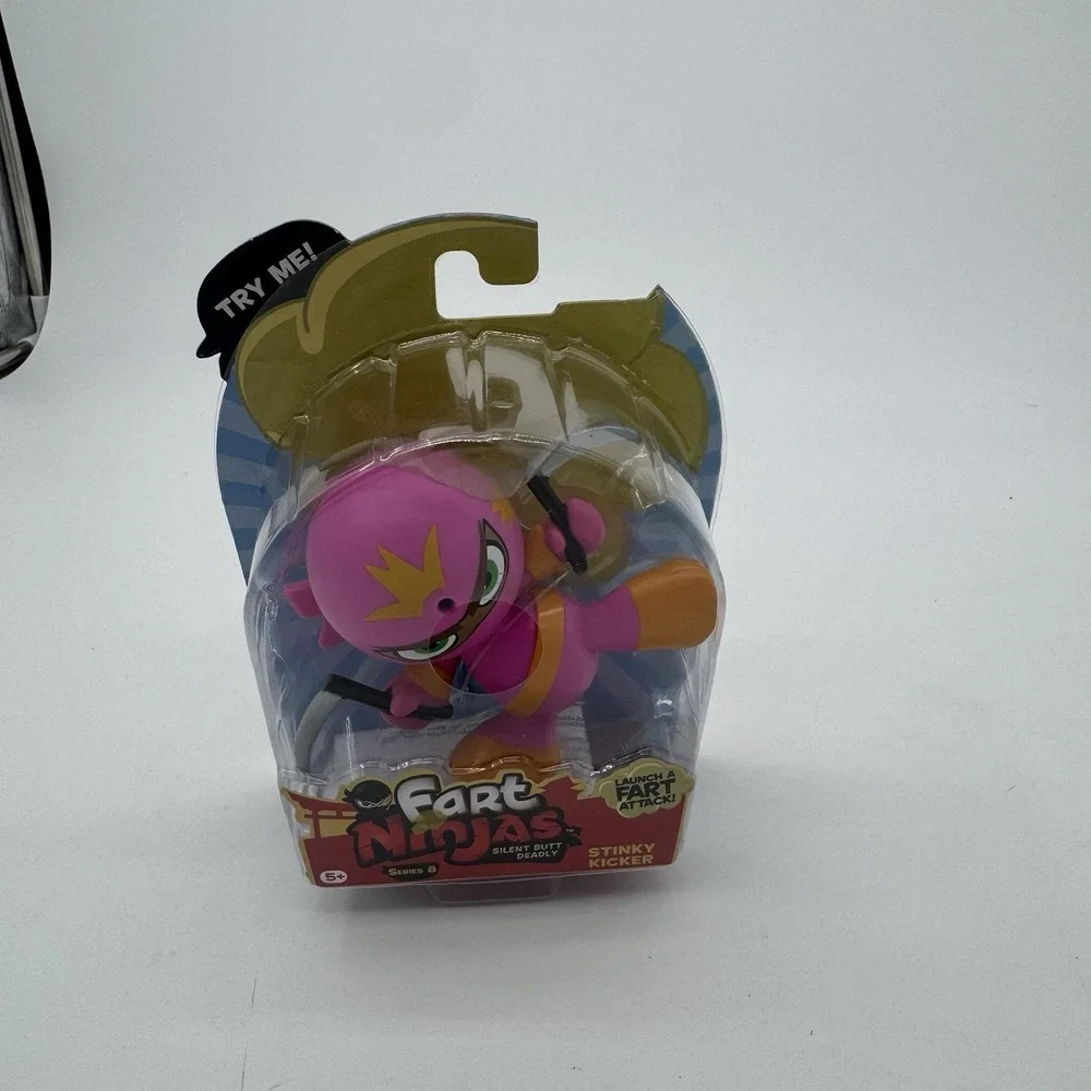 Fart Ninjas Series 8 Lot 2 Stinky Kicker Na Yu Stank Motion Activated Sound